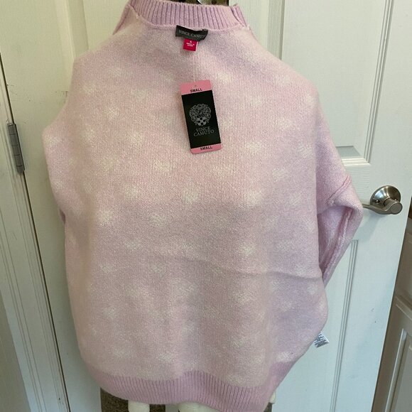 🩷Vince Camuto Pink Sweater Size Small NWT - Picture 9 of 16